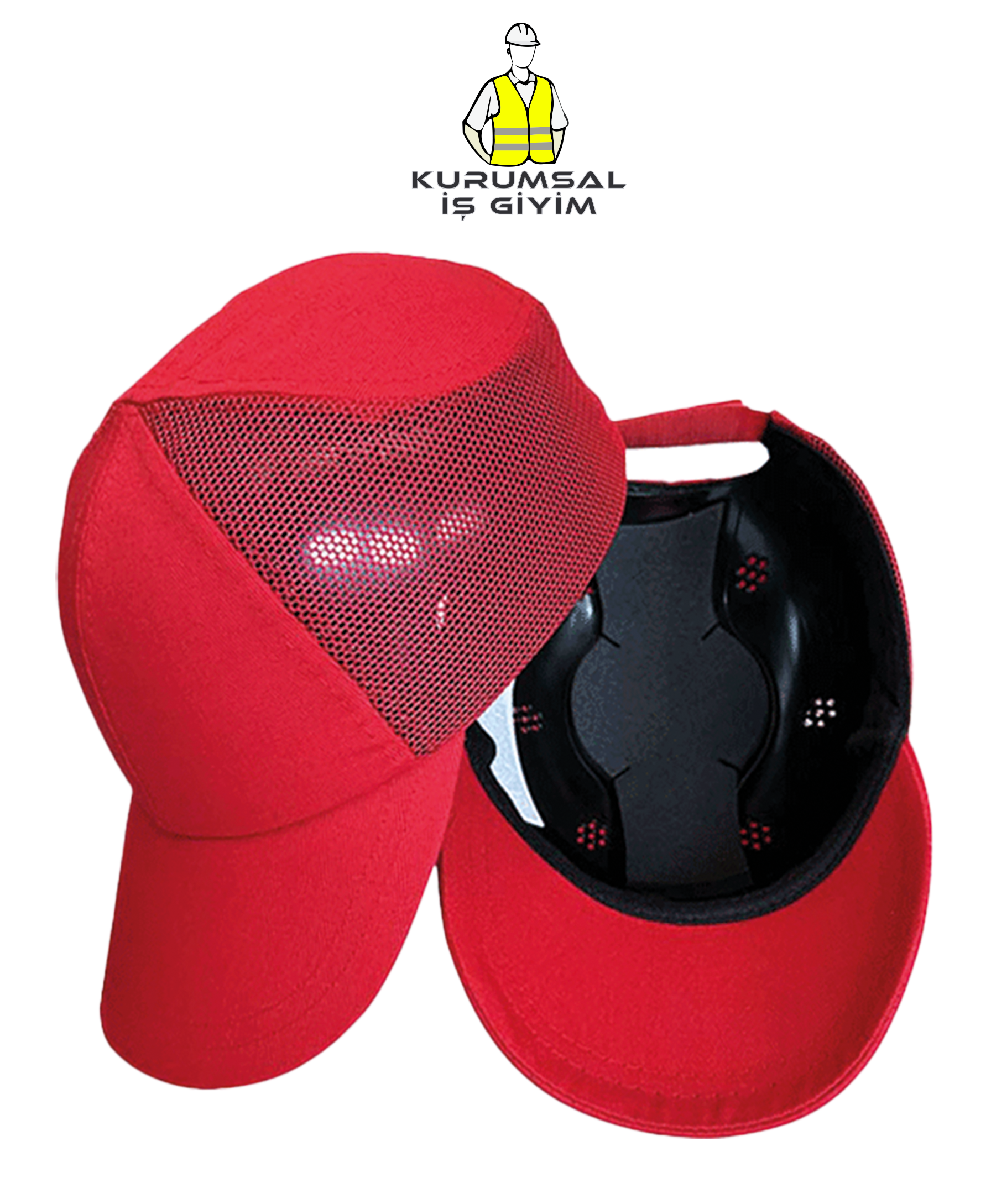 darbe kepi, CE EN 812 darbe kepi, iş güvenliği kepi, hafif darbe kepi, baş koruyucu kep, depo darbe kepi, endüstriyel kep, havalandırmalı darbe kepi, sünger bantlı darbe kepi