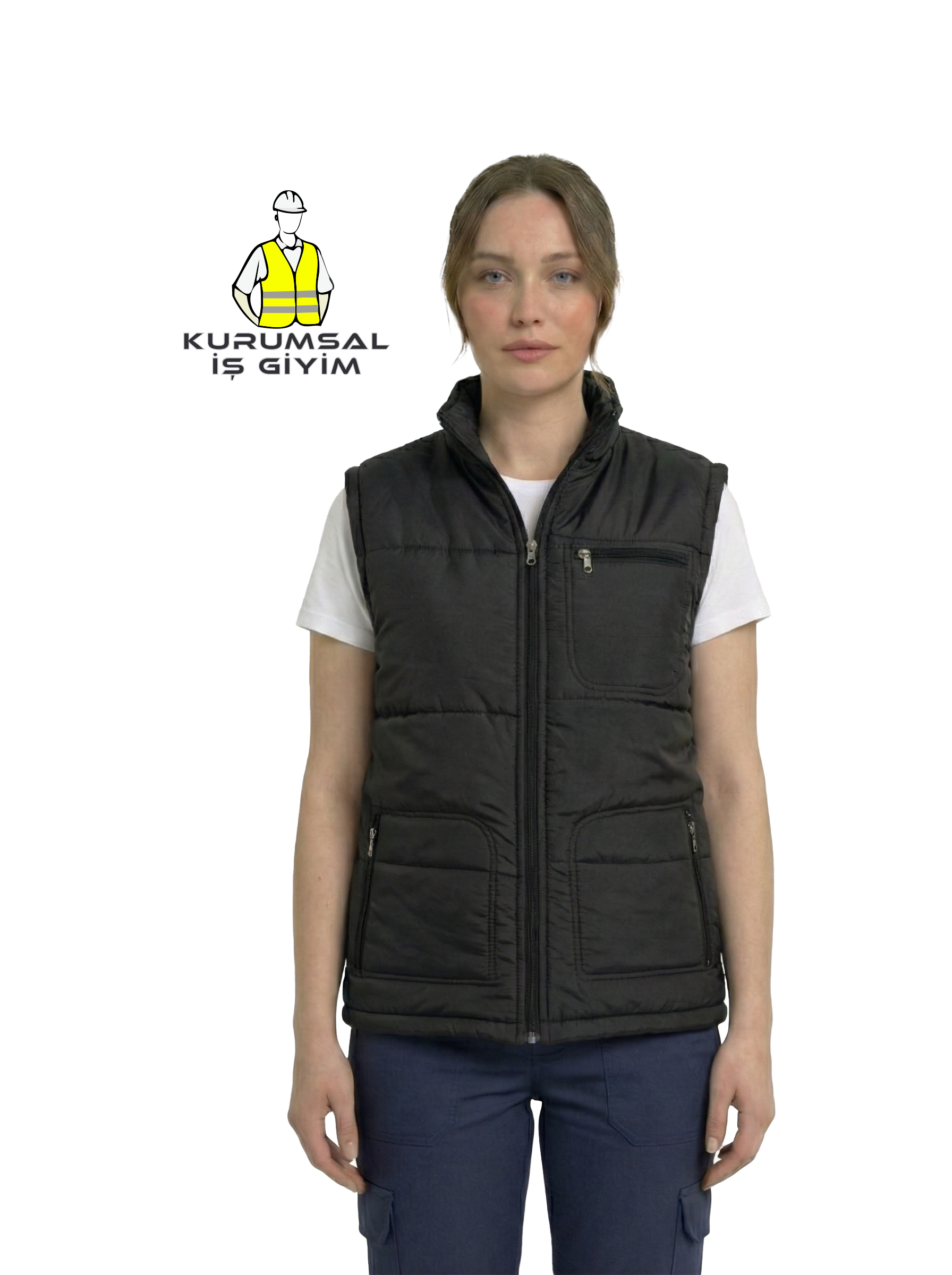 anorak şişme yelek siyah