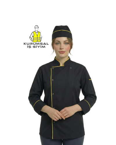 aşçı ceketi , alpaka kumaş aşçı ceketi , şef ceketi, uzun kol aşçı ceketi, biye detaylı şef ceketi, belden oturtmalı aşçı ceketi, polyviscon aşçı ceketi, dayanıklı aşçı ceketi, kolay ütülenen aşçı ceketi, yıkamaya dayanıklı aşçı ceket