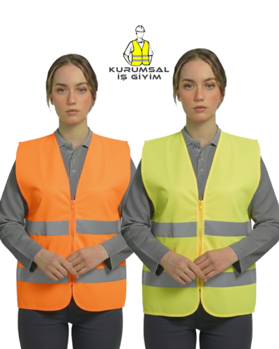 ikaz yeleği, reflektif yelek, fosforlu yelek, iş güvenliği yeleği, fosforlu reflektörlü yelek, işçi yeleği, emniyet yeleği, yüksek görünürlüklü yelek, EN ISO 20471 yelek, baskılı ikaz yeleği, kurumsal ikaz yeleği, inşaat yeleği, trafik yeleği