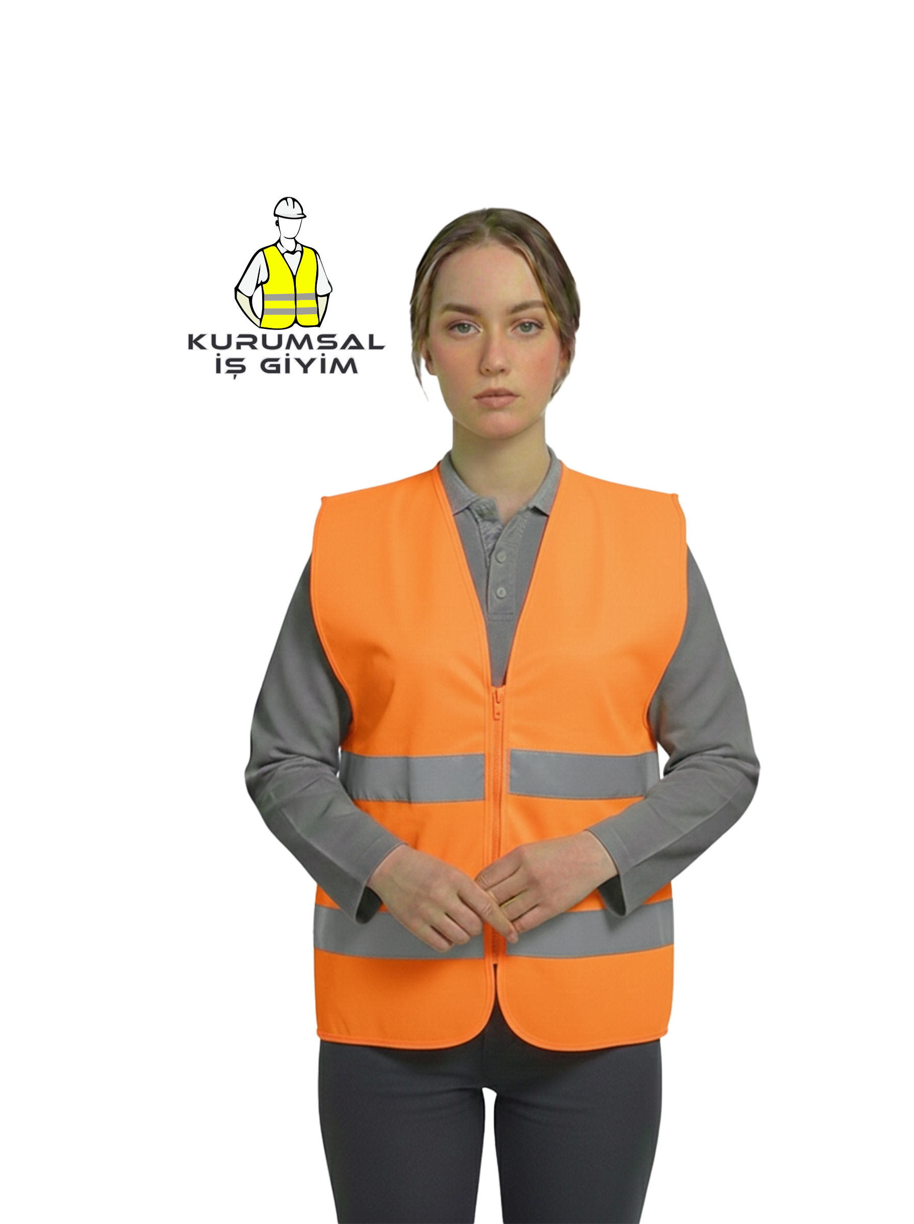 ikaz yelek turuncu