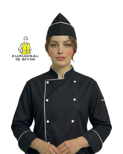 kep siyah beyaz
