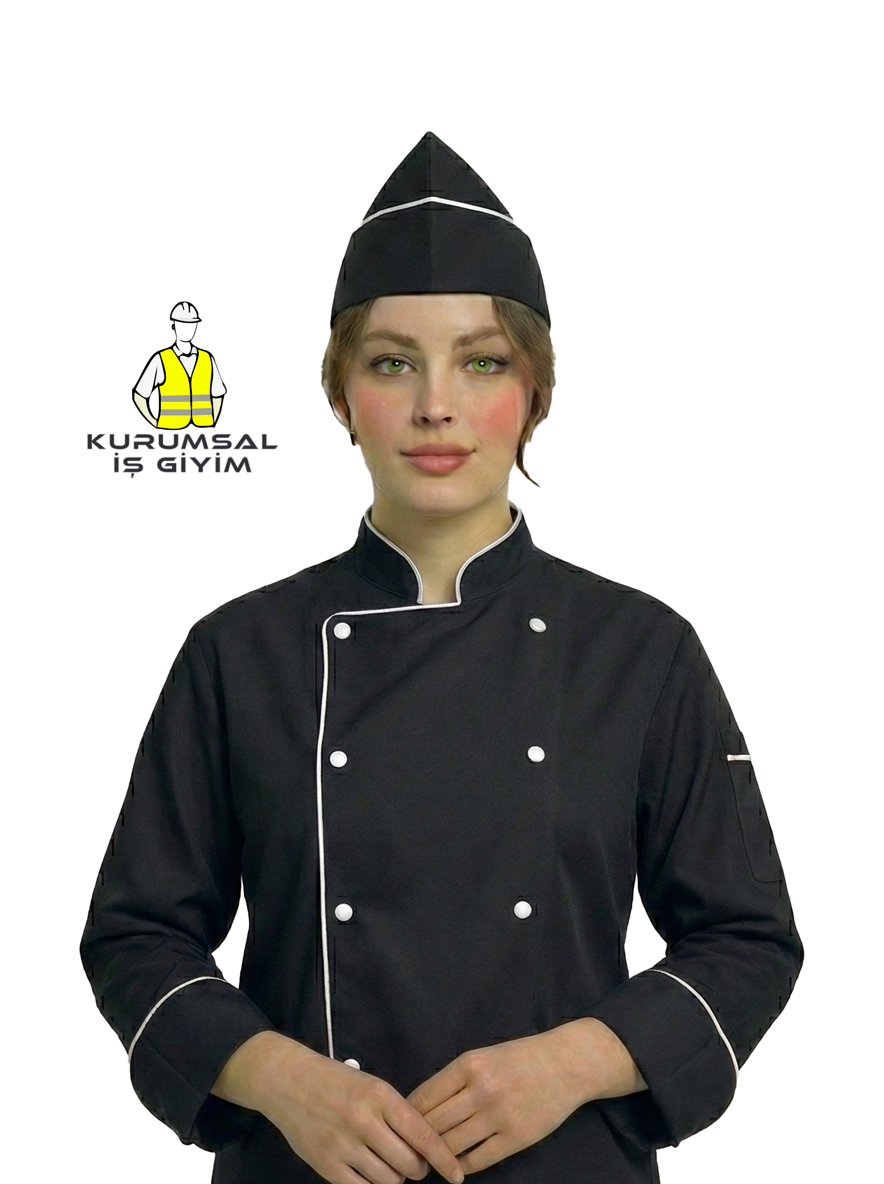 kep siyah beyaz