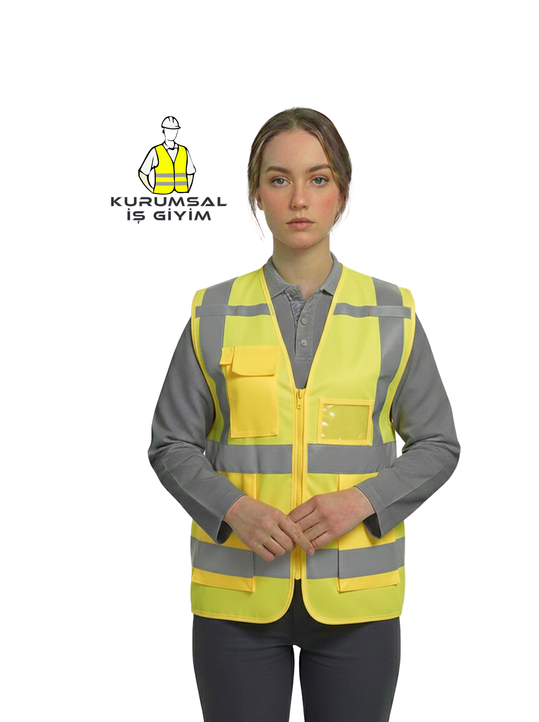 mühendis yelek sarı